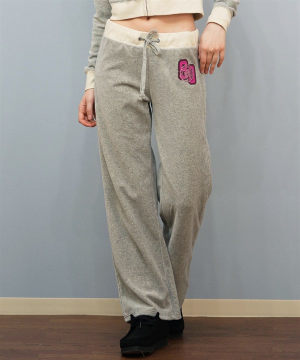 ROXY ロキシー × MANA ロングパンツ レディース ベロア セットアップ対応 ROXY CRUISERS RPT254618T