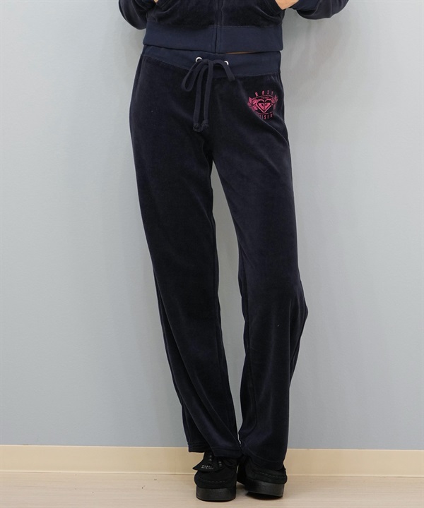 ROXY ロキシー × MANA ロングパンツ レディース ベロア セットアップ対応 ROXY CRUISERS RPT254618T