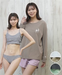 ROXY ロキシー 水着 レディース セット 体型カバー 4点セット ギンガムチェック RSW251009