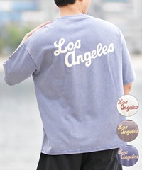 DEAR LAUREL ディアローレル 半袖 Tシャツ メンズ バックプリント ヴィンテージ風 JM LOS ANGELS DL25S-JM03