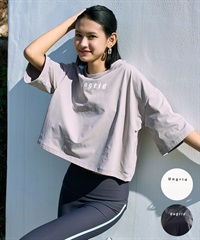 Ungrid アングリッド 水着 レディース ラッシュガード 半袖 Tシャツ 水陸両用 UVカット 551001