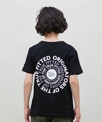 NEW ERA ニューエラ 半袖 Tシャツ キッズ バックプリント Youth 半袖 コットン Tシャツ Circle OOTTF 14414391