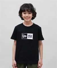 NEW ERA ニューエラ 半袖 Tシャツ キッズ Youth 半袖 コットン Tシャツ ボックスロゴ 14521379
