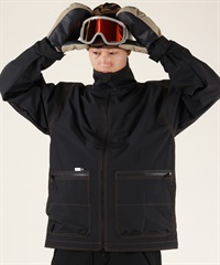【早期購入/店頭受取対象外】AUTUMN オータム スノーボード ウェア ジャケット ユニセックス YARD JACKET ムラサキスポーツ 25-26モデル MM D25(BLACK-S)