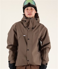 【早期購入/店頭受取対象外】AUTUMN オータム スノーボード ウェア ジャケット ユニセックス SHASTA 3L JACKET ムラサキスポーツ 25-26モデル MM D25(BROWN-S)