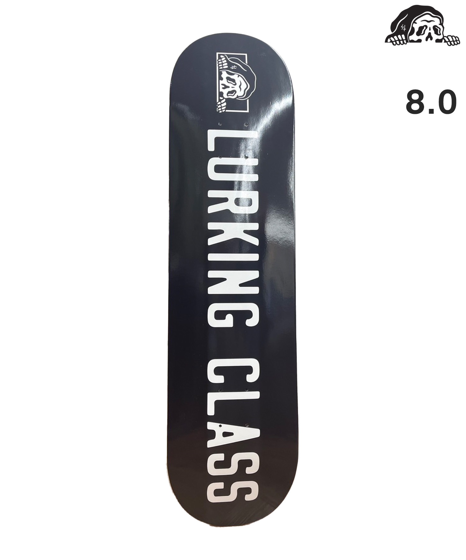 LURKING CLASS ラーキングクラス スケートボード デッキ 8.0inch MR LURKER DECK ムラサキスポーツ(BK-8inch)