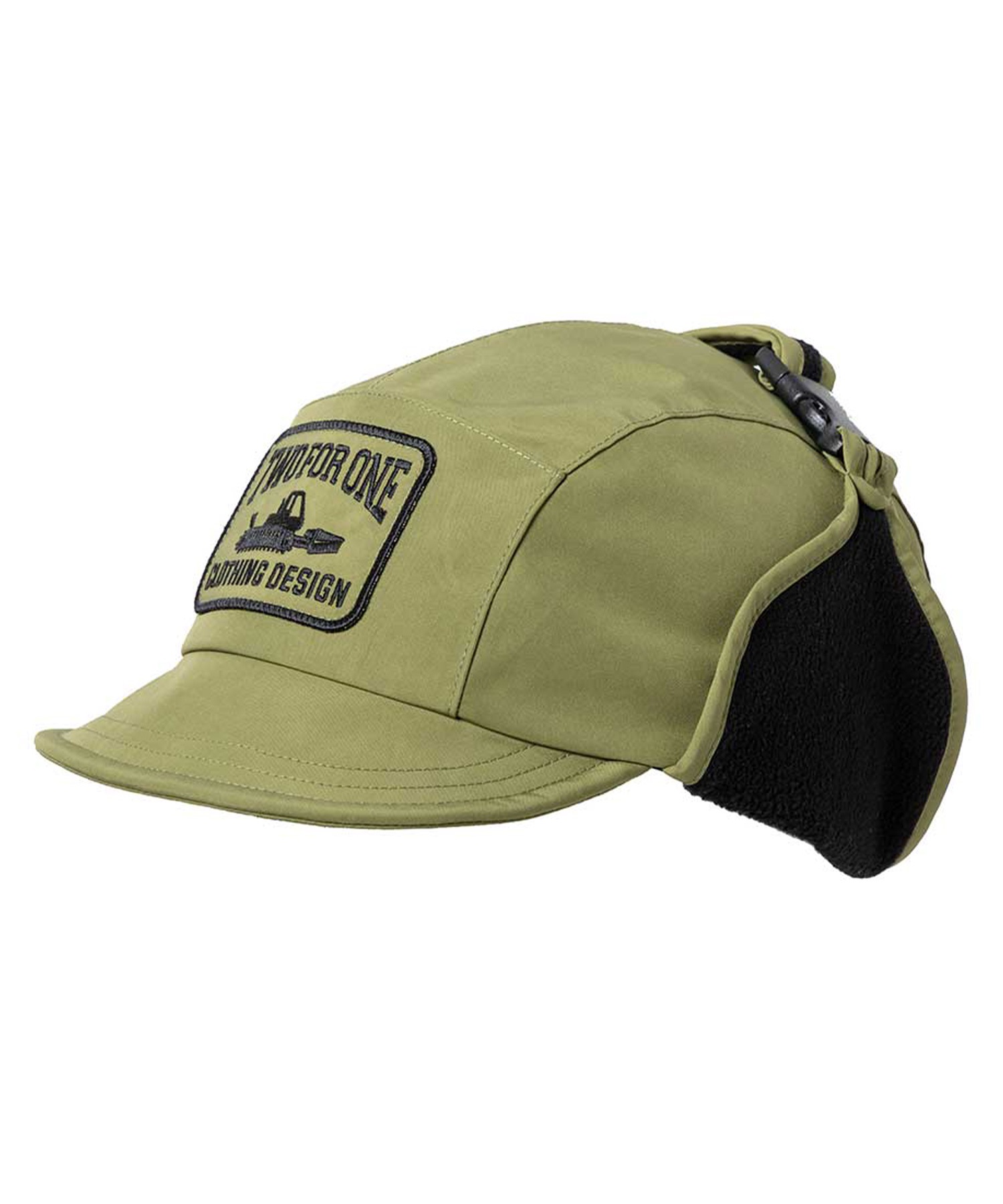 241 トゥーフォーワン スノーボード イヤーフラップキャップ ユニセックス 241-GORE-TEX EAR FLAP CAP ムラサキスポーツ 24-25モデル LX J24(BK-ONESIZE)