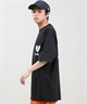 DEVILUSE デビルユース メンズ ラッシュガード 半袖 Tシャツ オーバーサイズ 水陸両用 ムラサキスポーツ限定 243OO1ST303DU(WHT-M)