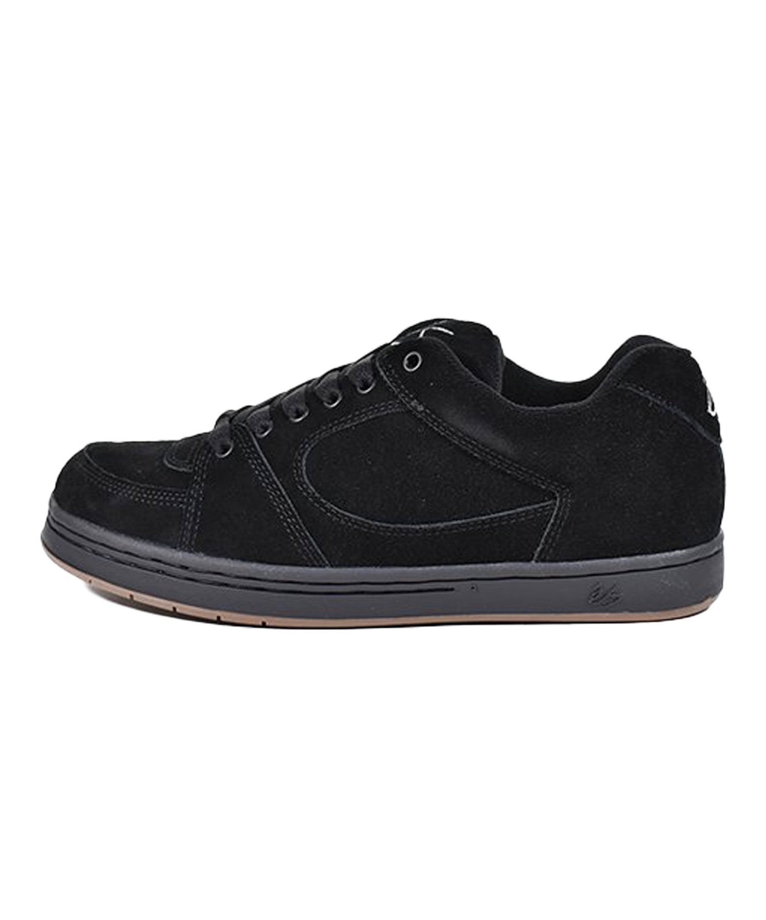 es エス スニーカー メンズ レディース ユニセックス ACCEL アクセル スケボー スケシュー 51010139001(BLACK-23.0cm)