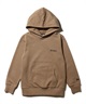 NEW ERA ニューエラ パーカー キッズ Youth 裏毛 スウェット プルオーバーフーディー The Origin ミルクティー セットアップ対応 14325127(BE-130cm)