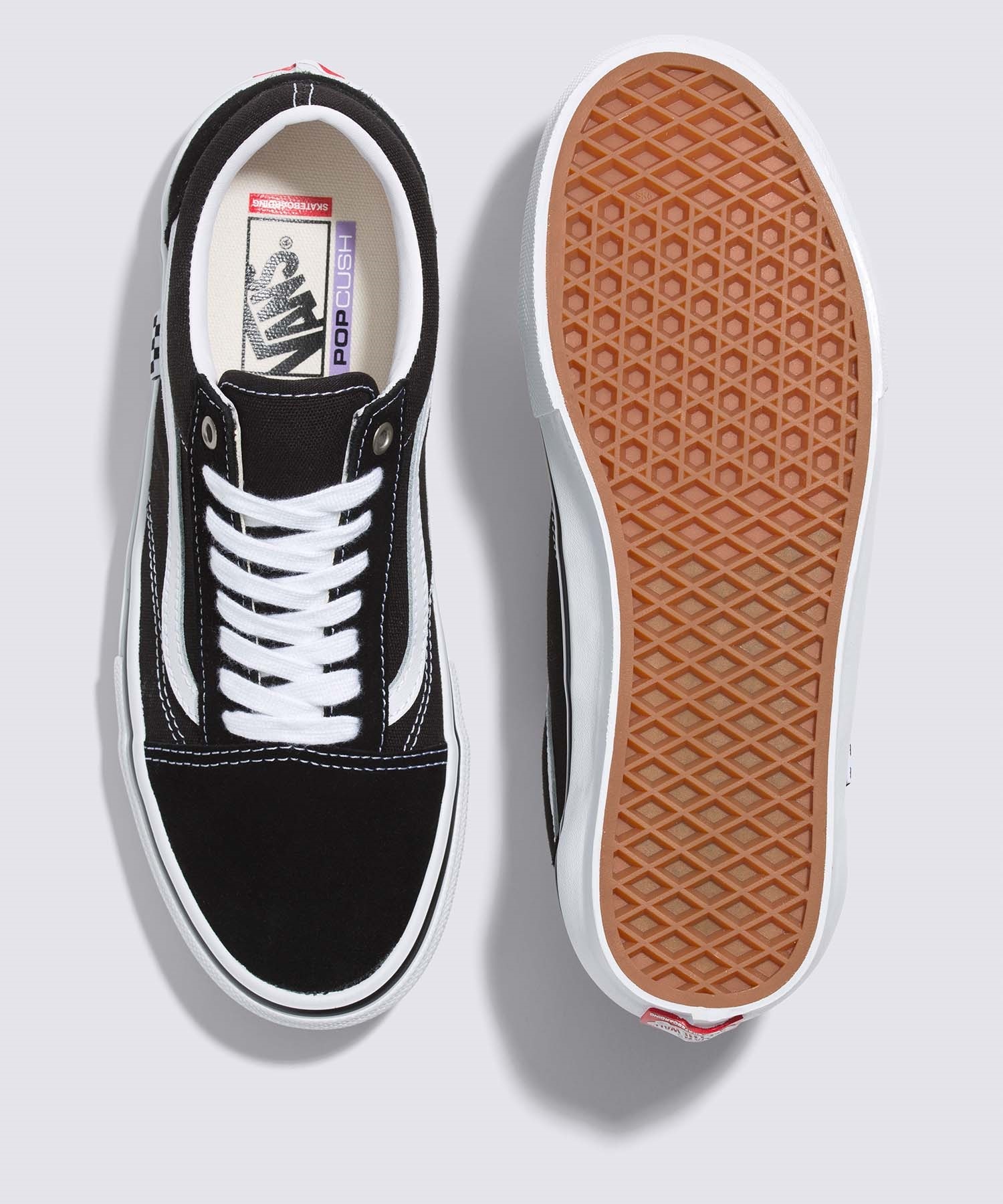 VANS バンズ スニーカー メンズ レディース Skate Old Skool スケート オールドスクール スケシュー VN0A5FCBY28(BK/WT-23.0cm)