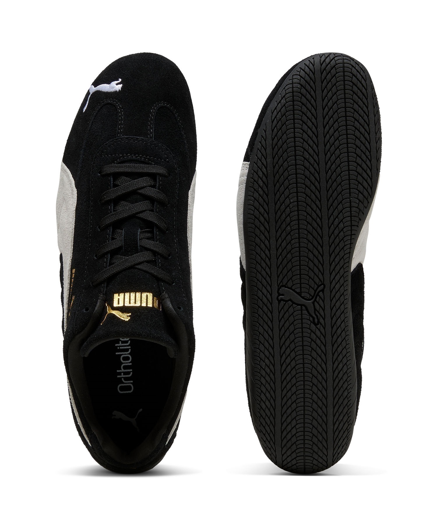 PUMA プーマ スニーカー レディース 韓国ファッション 薄底 SPEEDCAT OG スピードキャット 398846(31-23.0cm)