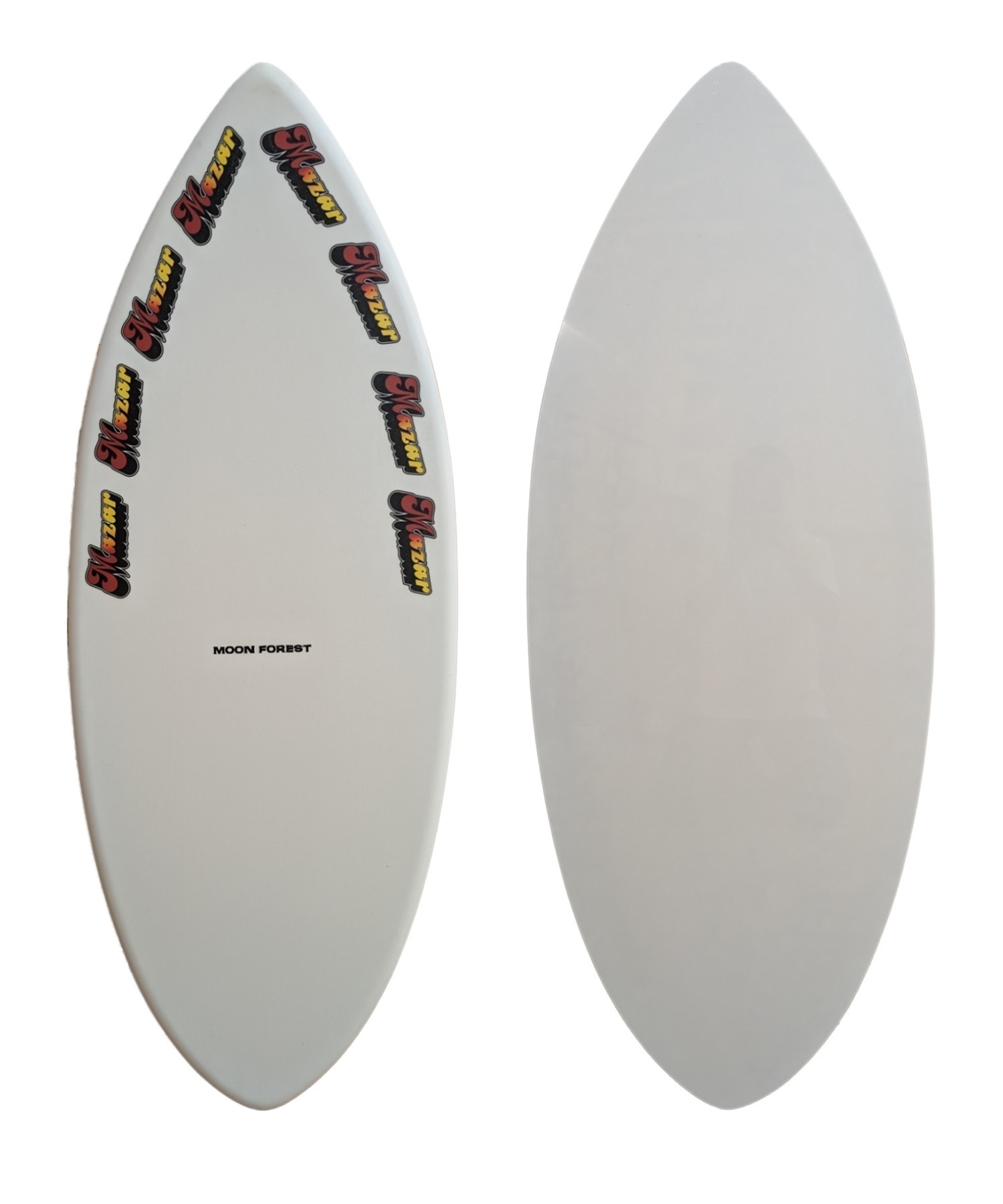 MAZAR マザー MOONFOREST BASIC+ RACING TEAM チームモデル スキムボード ムラサキスポーツ(WHT-131cm)