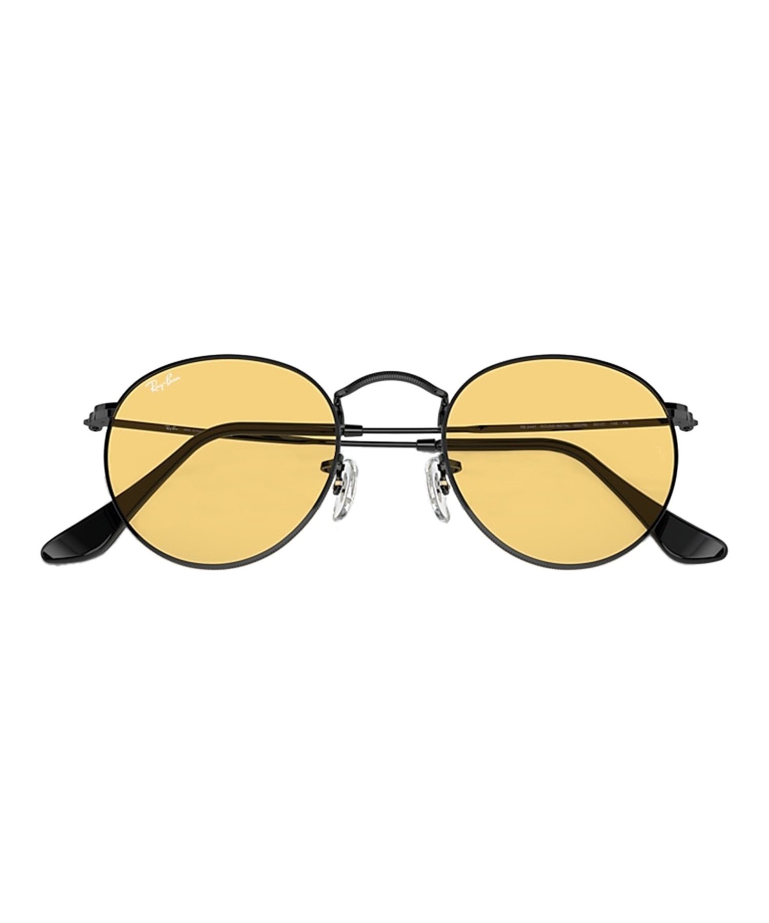 RAY-BAN/レイバン ROUND METAL 0RB3447 サングラス 紫外線予防(BK/BLU-50cm)
