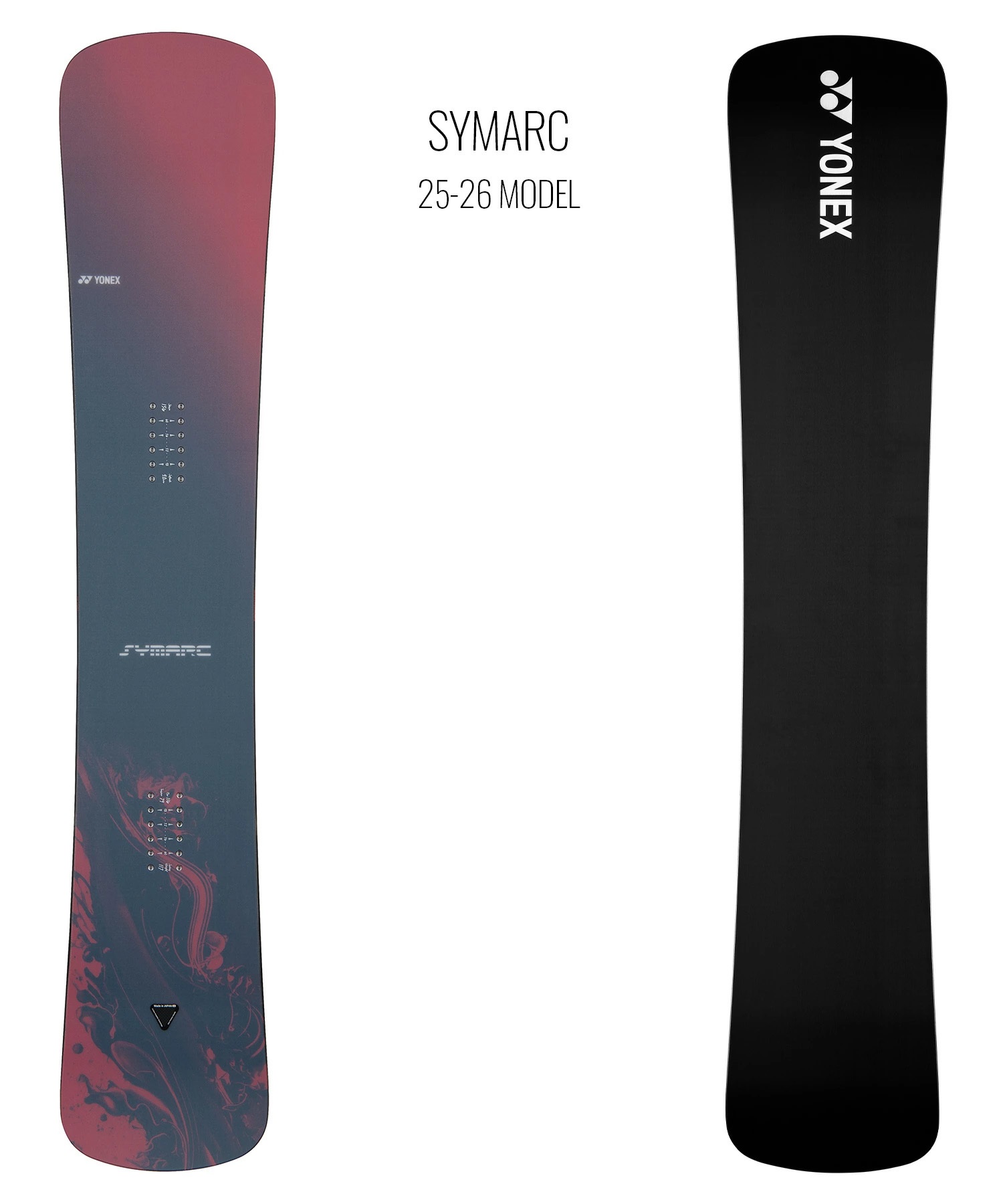 【早期購入】YONEX ヨネックス スノーボード 板 メンズ SYMARC ムラサキスポーツ 25-26モデル MM B28(RED-151cm)