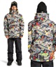 【早期購入】DC ディーシー スノーボード ウェア ジャケット ユニセックス BASIS PRINT JACKET ムラサキスポーツ 25-26モデル MM E1(KZL4-S)