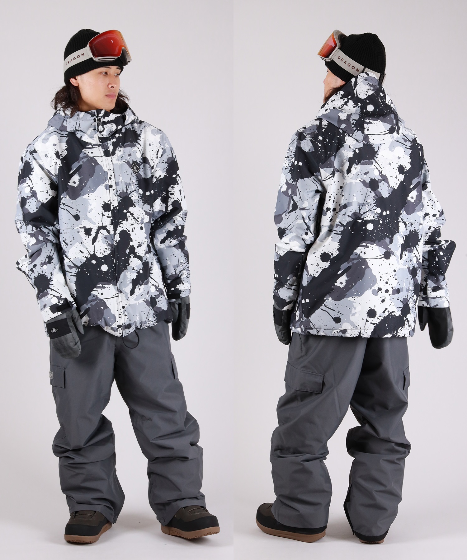 【早期購入】DC ディーシー スノーボード ウェア ジャケット ユニセックス BASIS PRINT JACKET ムラサキスポーツ 25-26モデル MM E1(KZL4-S)