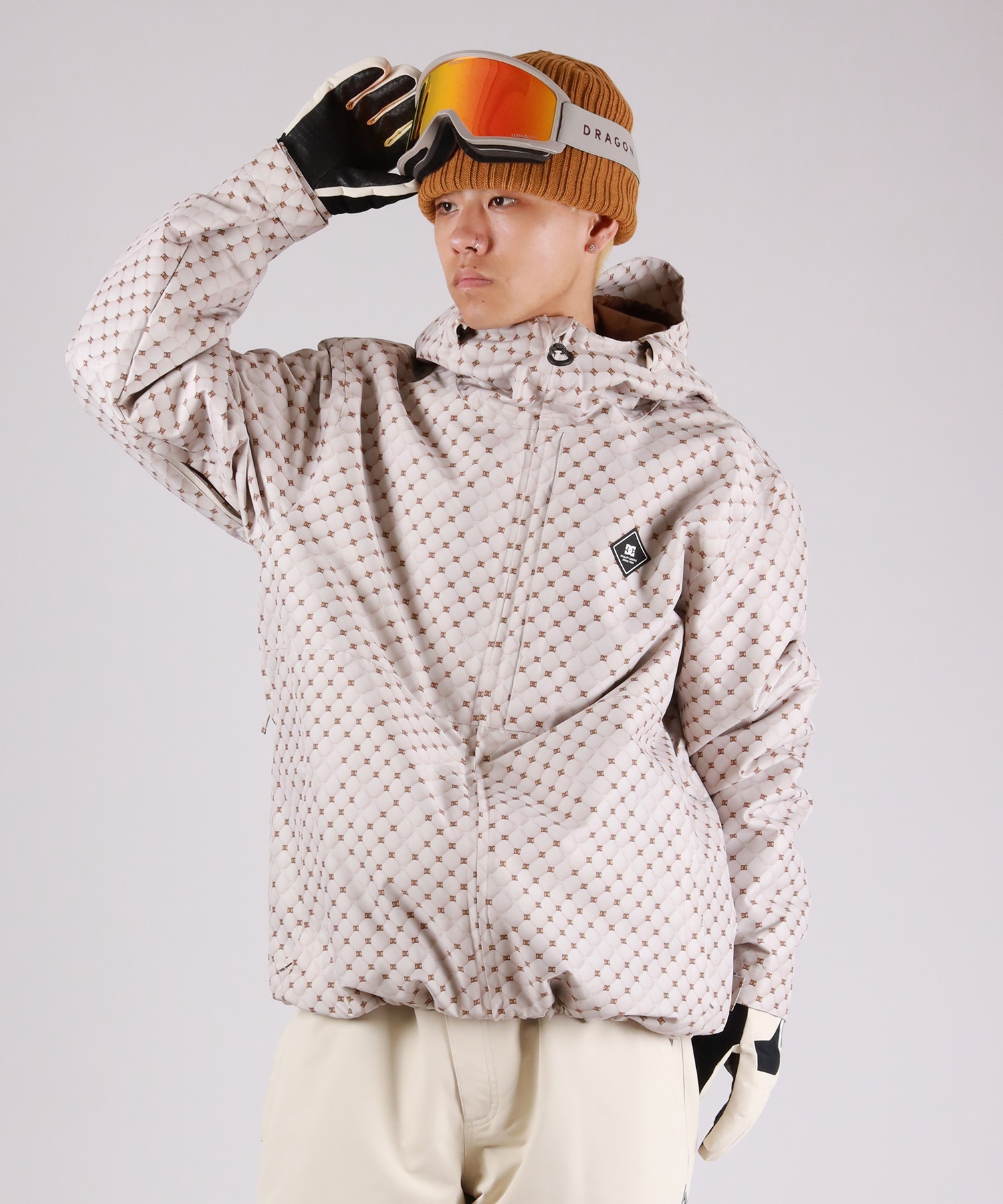 【早期購入】DC ディーシー スノーボード ウェア ジャケット ユニセックス BASIS PRINT JACKET ムラサキスポーツ 25-26モデル MM E1(KZL4-S)