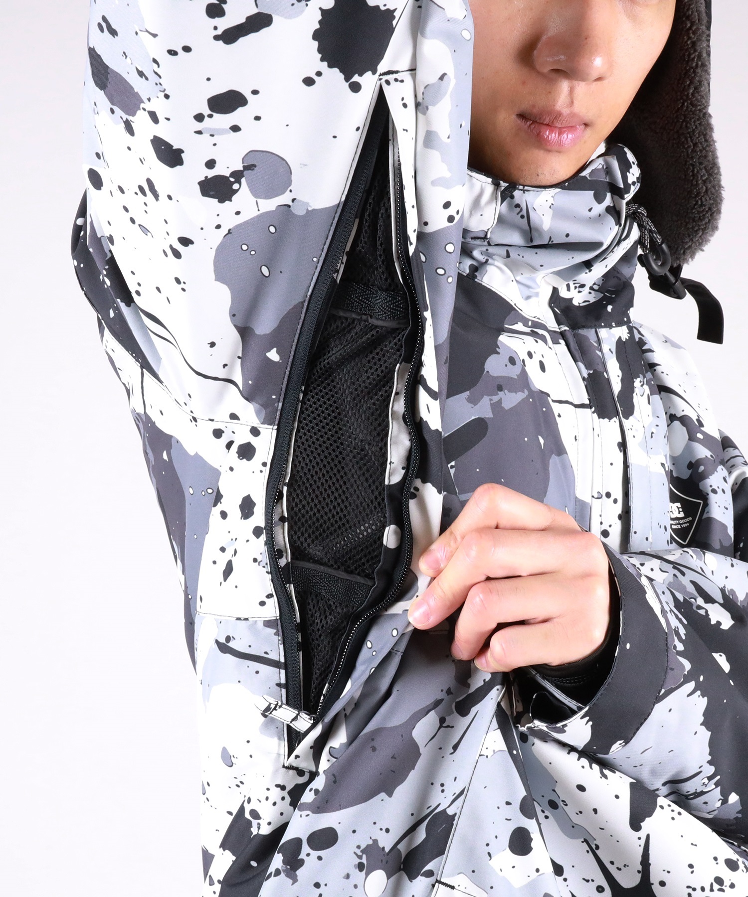 【早期購入】DC ディーシー スノーボード ウェア ジャケット ユニセックス BASIS PRINT JACKET ムラサキスポーツ 25-26モデル MM E1(KZL4-S)