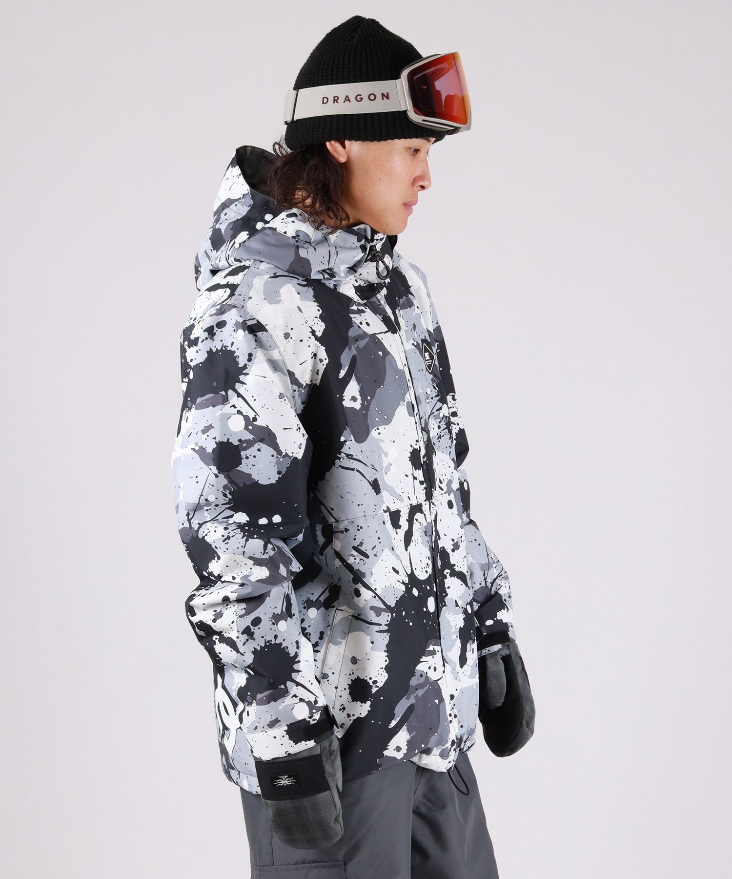 【早期購入】DC ディーシー スノーボード ウェア ジャケット ユニセックス BASIS PRINT JACKET ムラサキスポーツ 25-26モデル MM E1(KZL4-S)