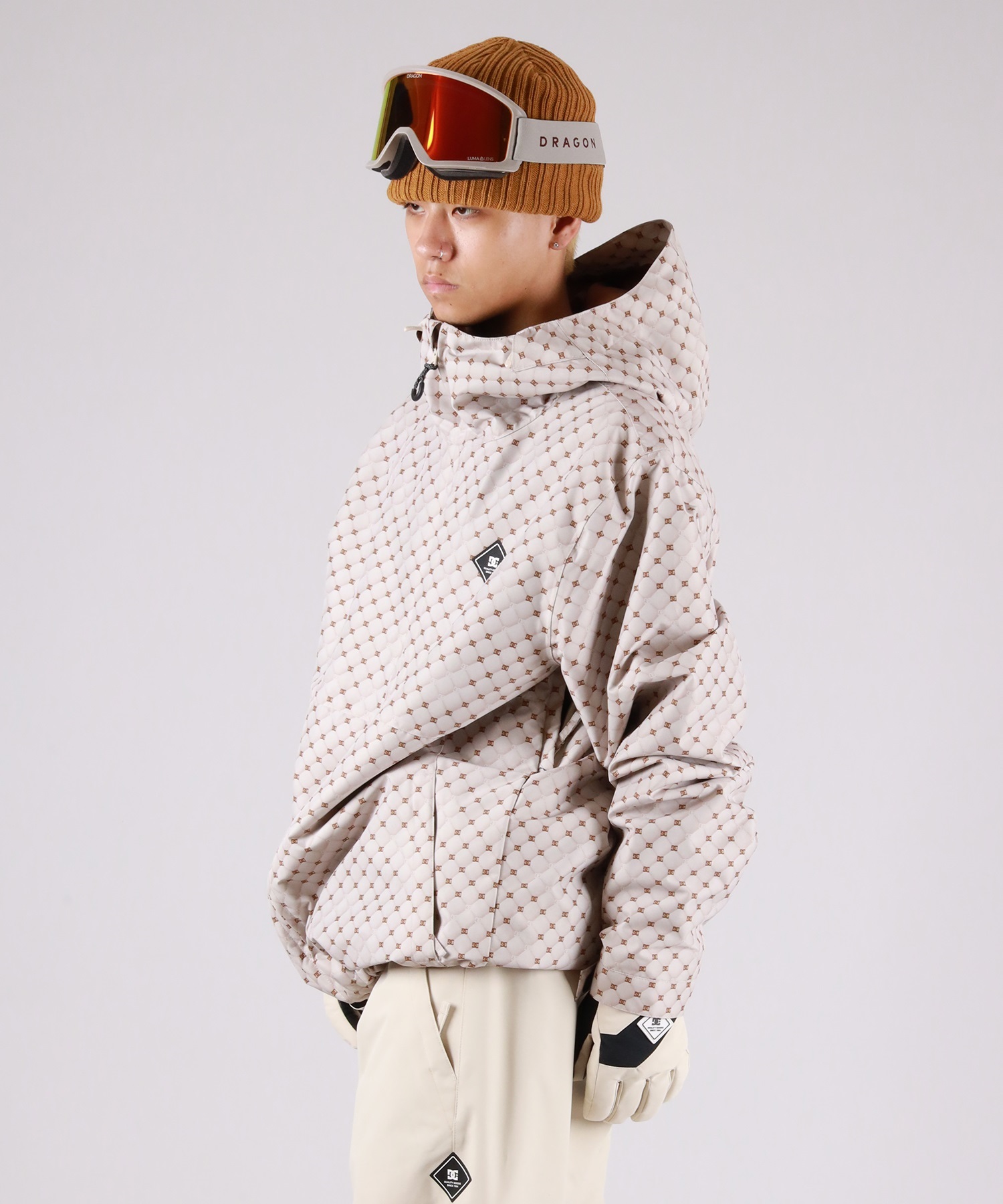 【早期購入】DC ディーシー スノーボード ウェア ジャケット ユニセックス BASIS PRINT JACKET ムラサキスポーツ 25-26モデル MM E1(KZL4-S)