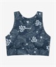 Hurley ハーレー 水着 レディース フィットネス トレーニングウェア スポーツブラ タンクトップ 水陸両用 UVカット WASB251051(BLK-S)