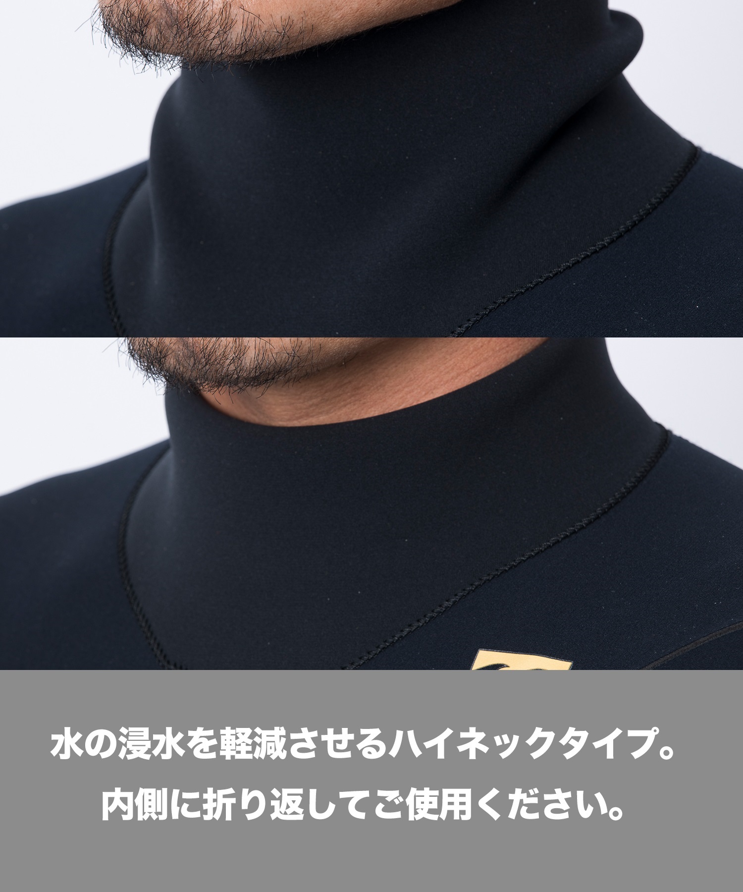 BILLABONG ビラボン GLZ JERSEY 3X3mm BF018-014 ガルウィングジップ メンズ ウェットスーツ ジャーセミ ムラサキスポーツ限定(BKG-M)