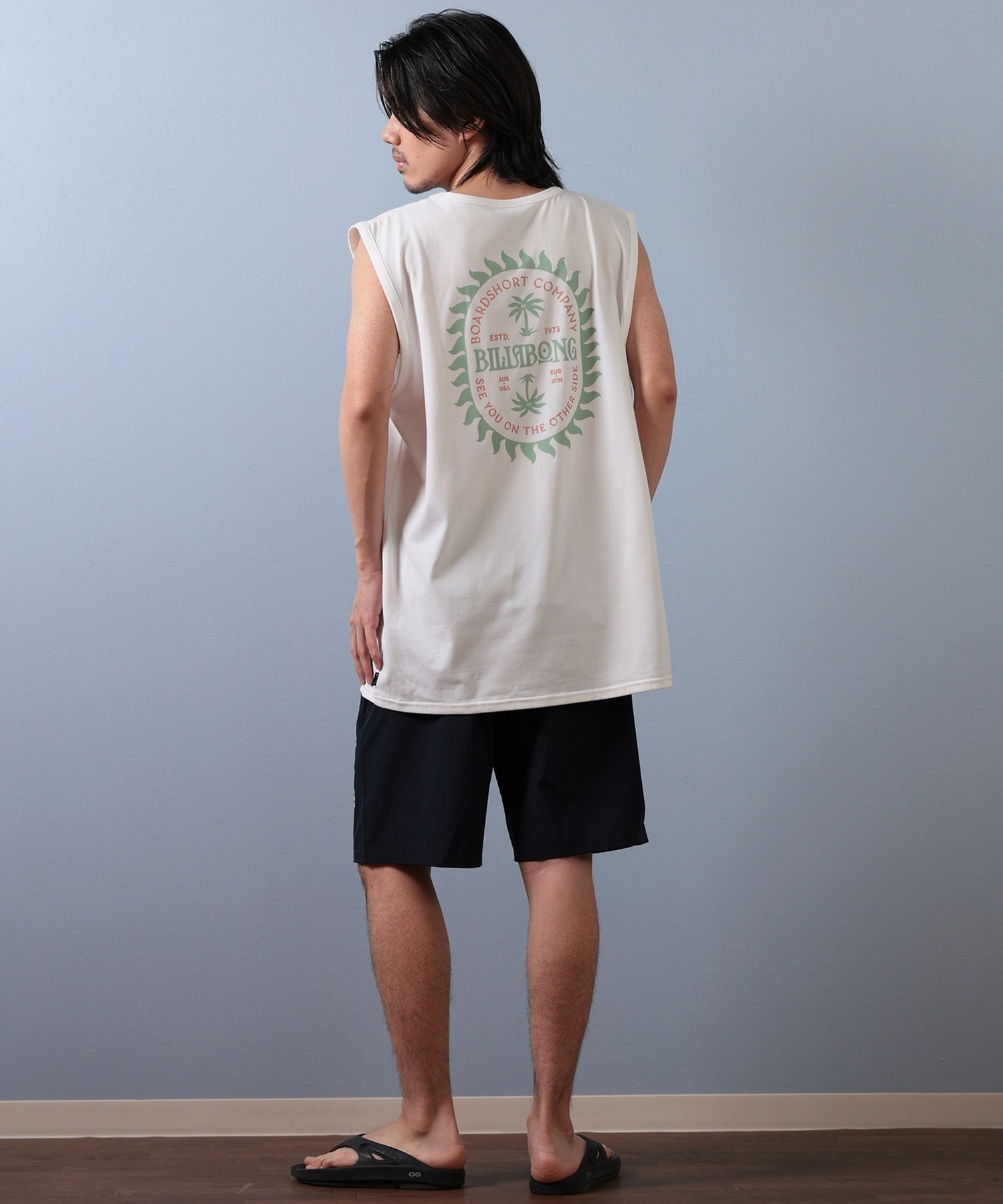 BILLABONG ビラボン 水着 ラッシュガード タンクトップ メンズ 水陸両用 UVカット バックプリント BF01A-862(OFW-M)
