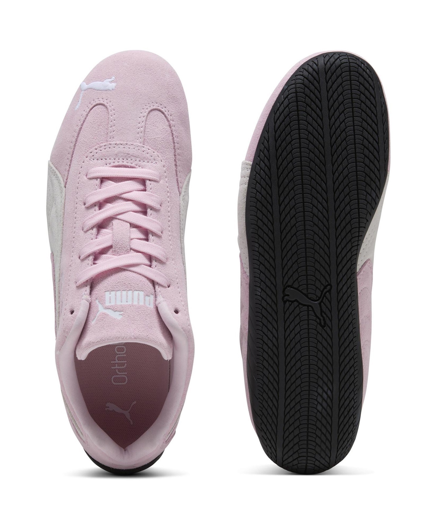 PUMA プーマ スニーカー レディース 韓国ファッション 薄底 SPEEDCAT OG スピードキャット 398846(04-23.0cm)