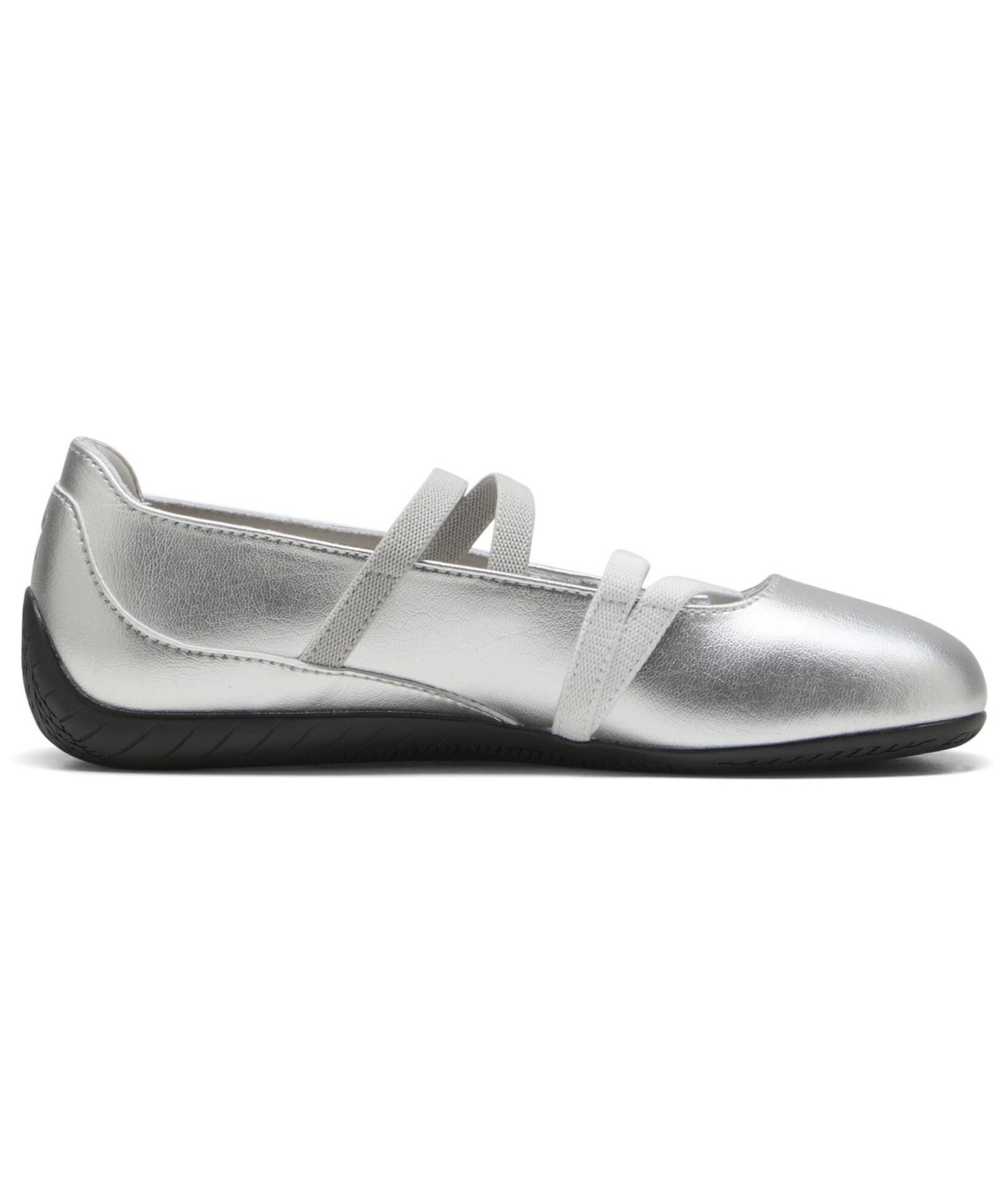 PUMA プーマ スニーカー レディース メリージェーン シルバー 韓国 SPEEDCAT BALLET MT WNS スピードキャット バレット 401581(01-23.0cm)