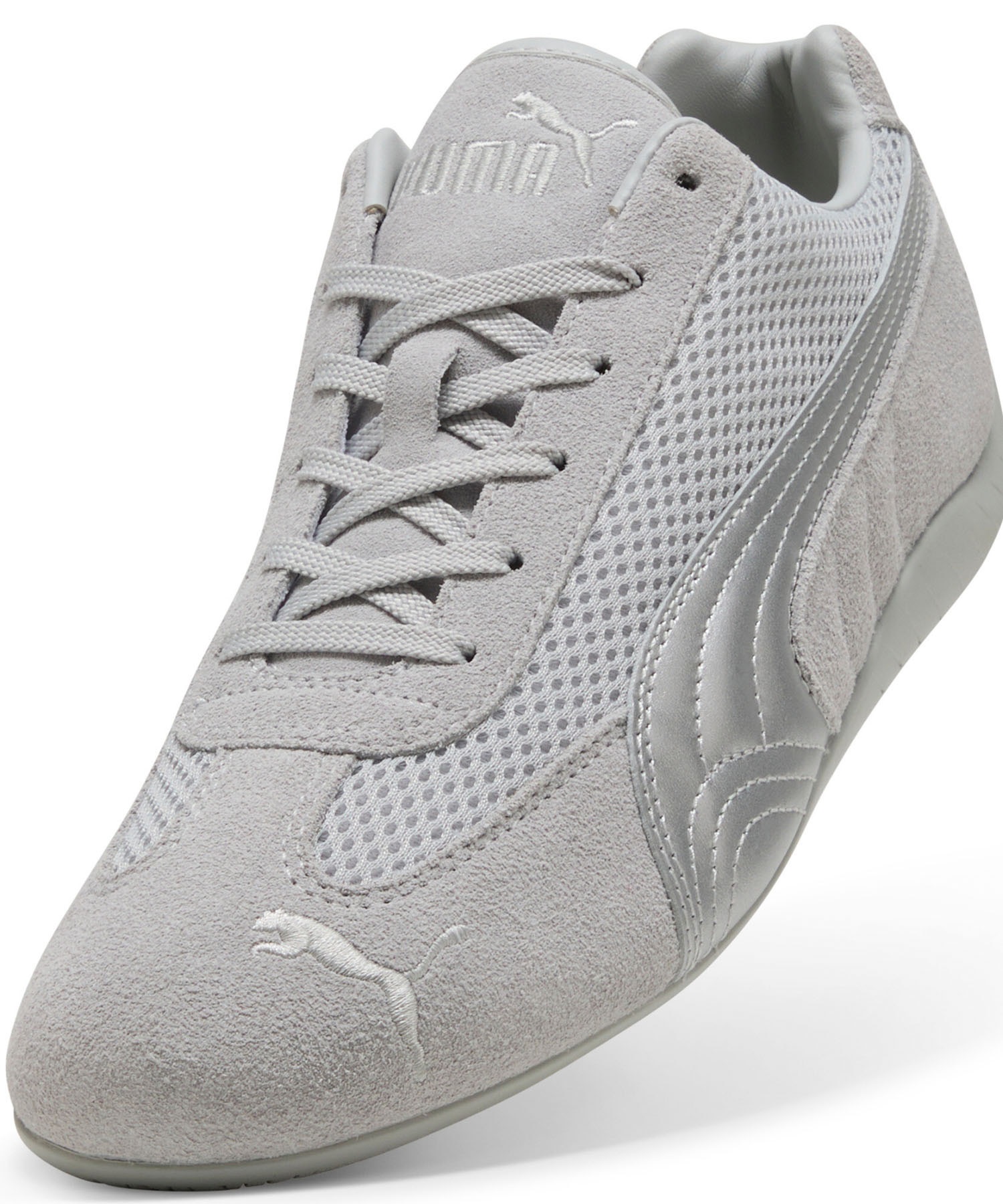 PUMA プーマ スニーカー レディース 韓国 シルバー SPEEDCAT PREMIUM スピードキャット 403902(02-23.0cm)