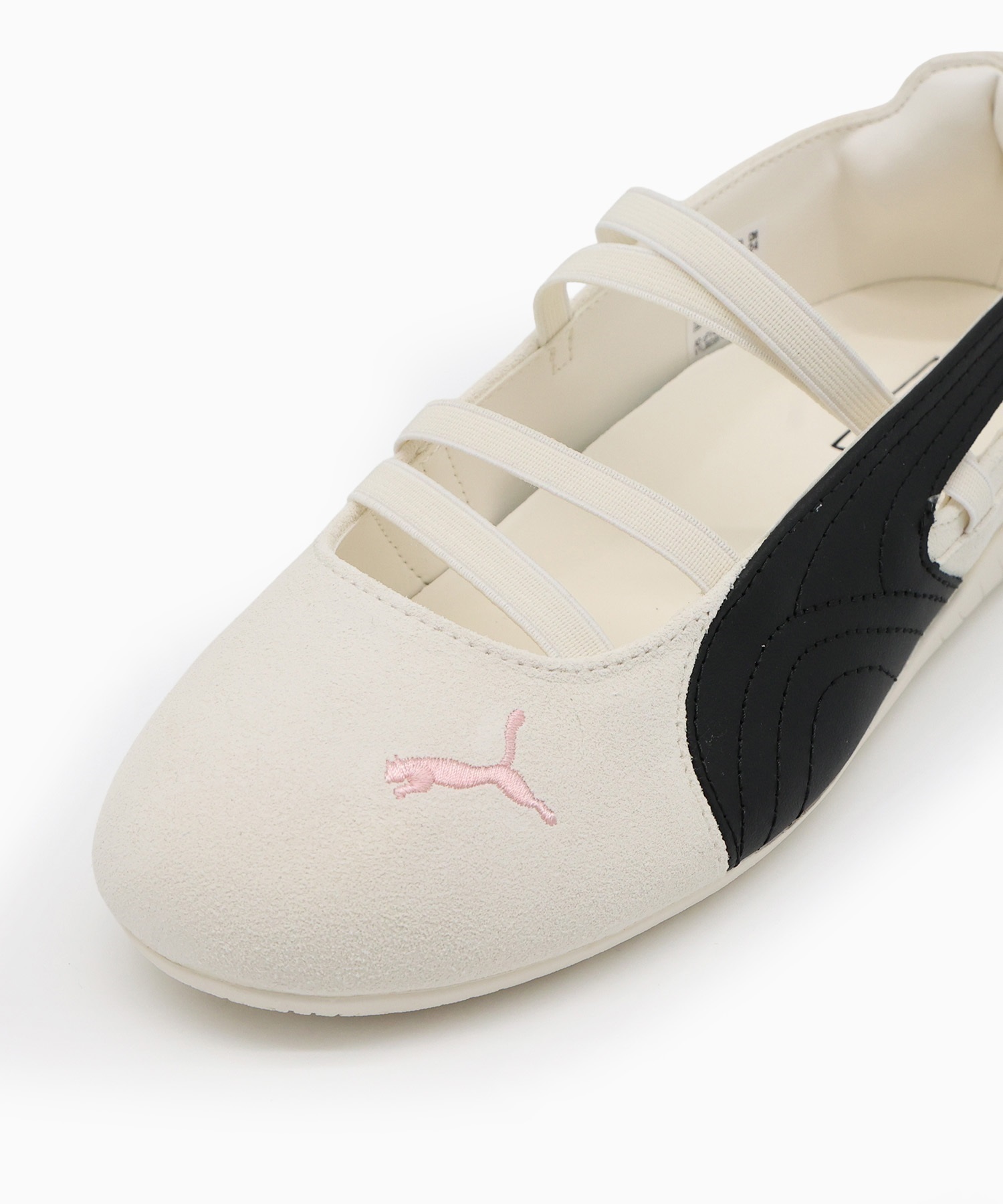 【8月28日発売】PUMA プーマ スニーカー パンプス レディース BLACKPINK ロゼ 韓国 SPEEDCAT BALLET SD X ROSE スピードキャット バレエ 404395 01(01-23.0cm)