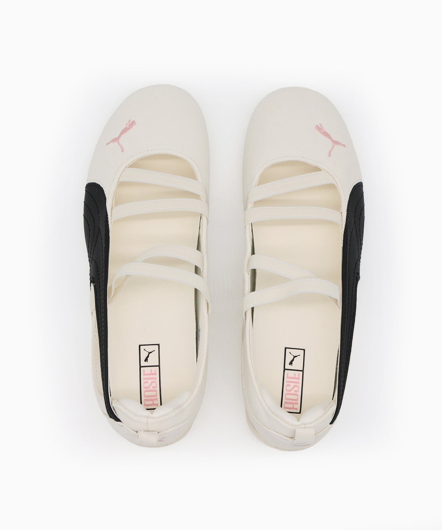 【8月28日発売】PUMA プーマ スニーカー パンプス レディース BLACKPINK ロゼ 韓国 SPEEDCAT BALLET SD X ROSE スピードキャット バレエ 404395 01(01-23.0cm)