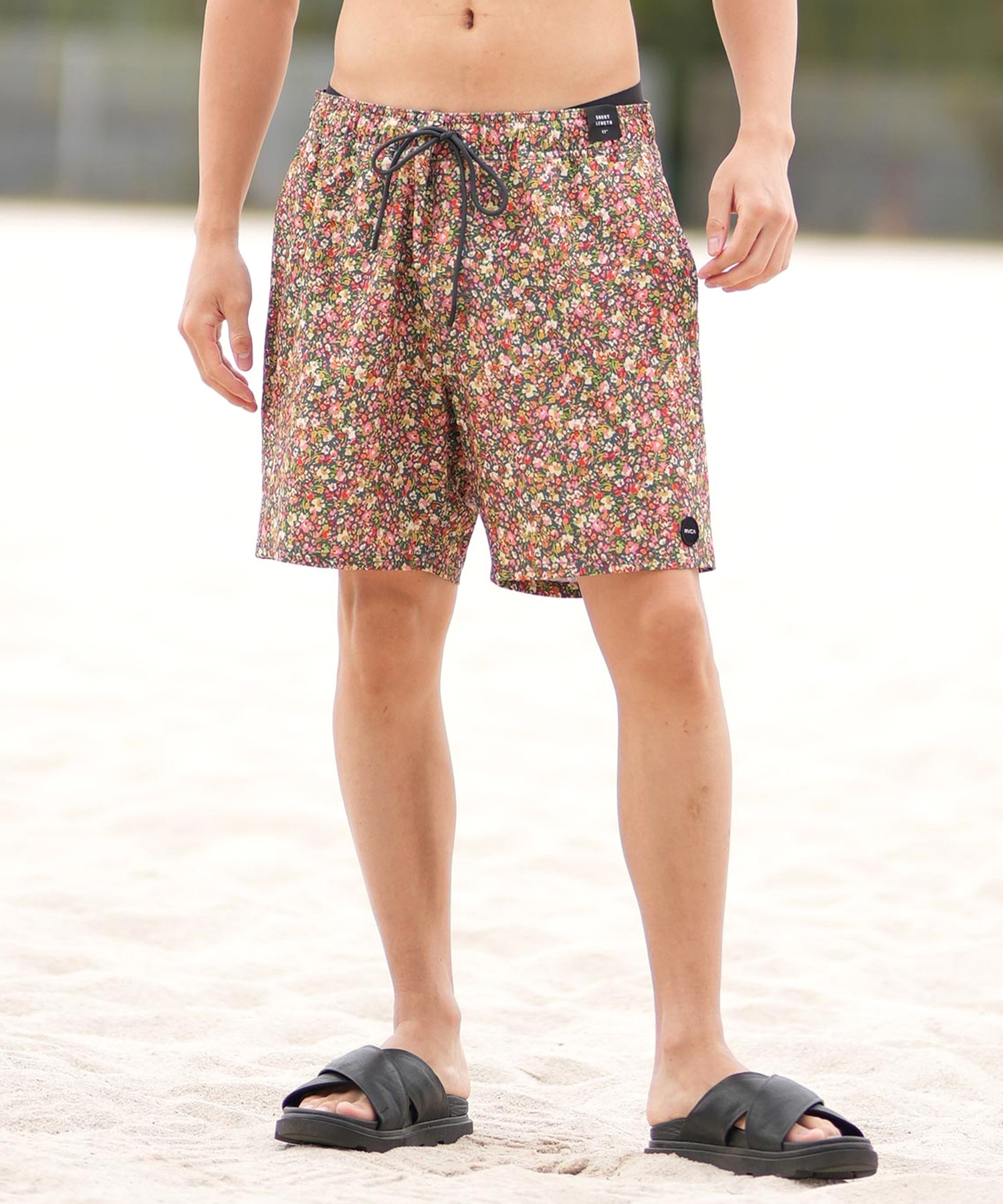 RVCA ルーカ 水着 トランクス メンズ ボードショーツ サーフパンツ 小花柄 17インチ 水陸両用 BF041-510(KSD0-S)