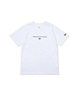 NEW ERA ニューエラ 半袖 Tシャツ キッズ バックプリント Youth 半袖 コットン Tシャツ Circle OOTTF 14414389(WHT-130cm)