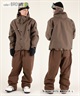 【早期購入/店頭受取対象外】AUTUMN オータム スノーボード ウェア ジャケット ユニセックス SHASTA 3L JACKET ムラサキスポーツ 25-26モデル MM D25(BROWN-S)