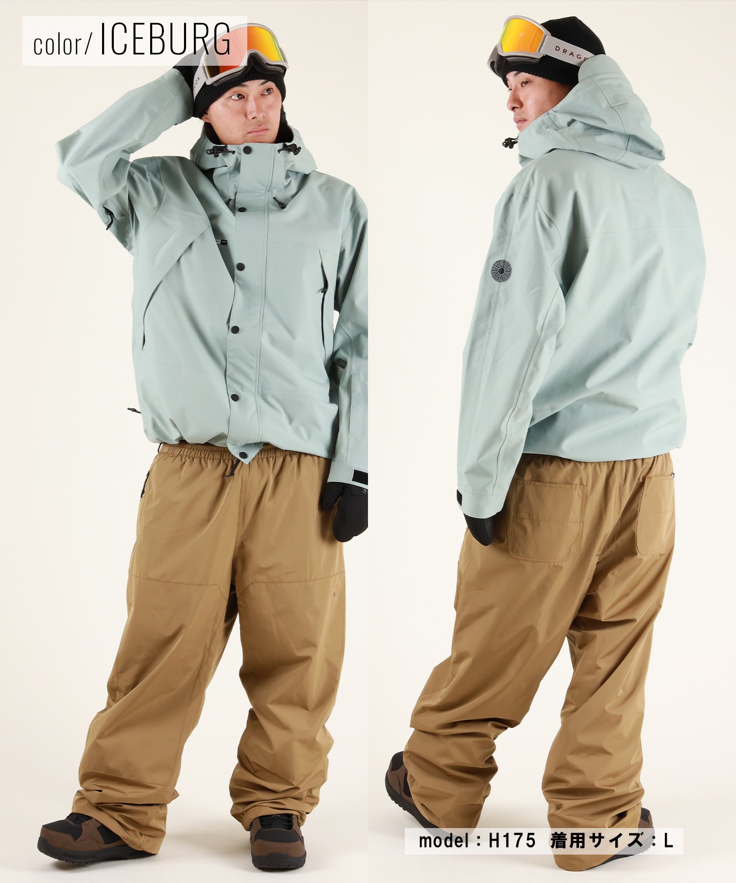 【早期購入/店頭受取対象外】AUTUMN オータム スノーボード ウェア ジャケット ユニセックス SHASTA 3L JACKET ムラサキスポーツ 25-26モデル MM D25(BROWN-S)